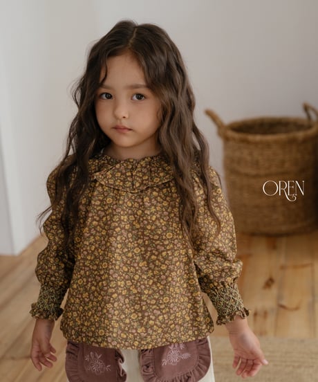 14[予約]OREN rebekah frill blouse