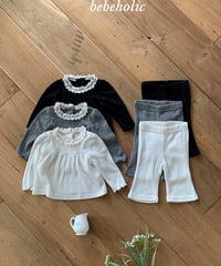 19[予約]bebeholic morning shirring set