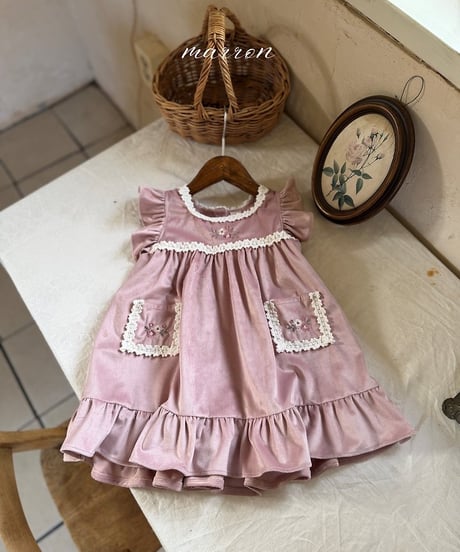 45[予約]marron butter dress(XS-L)