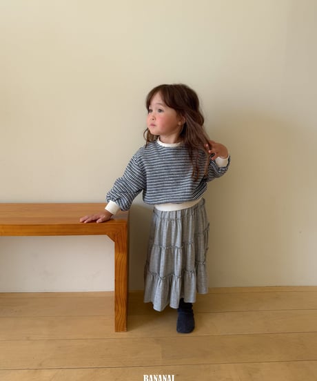 34[予約]BANANAJ nestle long skirt