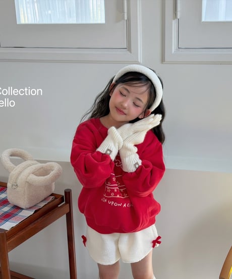 18[予約]ninibello meringue ribbon pants(12m-2XL)