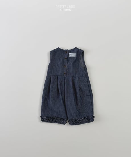 58[予約]LINDO denim overall