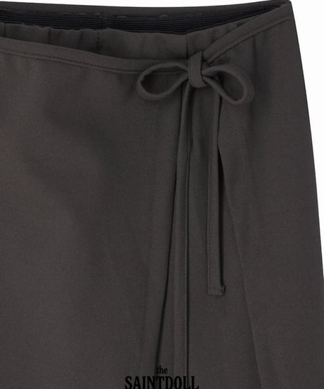 42[予約]saintdoll wrap boot cut pants