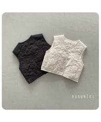 43[予約]nunubiel fig vest