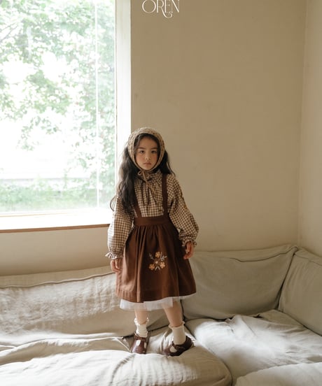 14[予約]OREN autumn bloom skirt