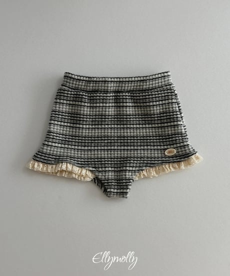 37[予約]ELLYMOLLY hass wool pants