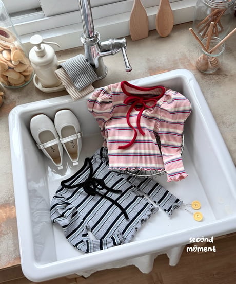 15[予約]second moment bubble puff tee