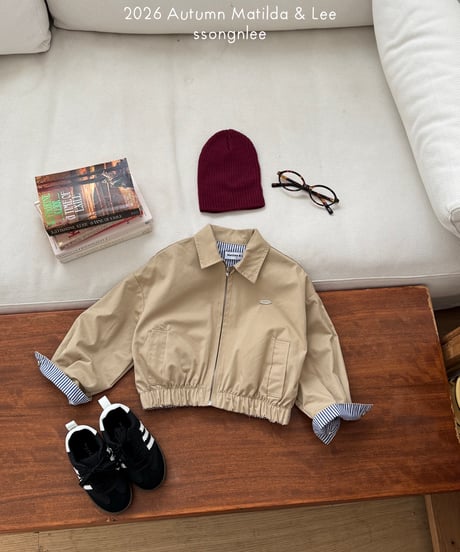 84[予約]matilda&lee colorblock jumper
