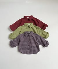 43[予約]digreen picnic check shirt
