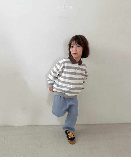 15[予約]digreen flat waffle pants