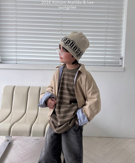 84[予約]matilda&lee colorblock jumper