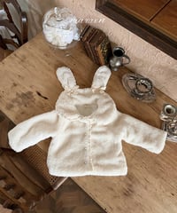 5[予約]marron rabbit jacket(XS-L)