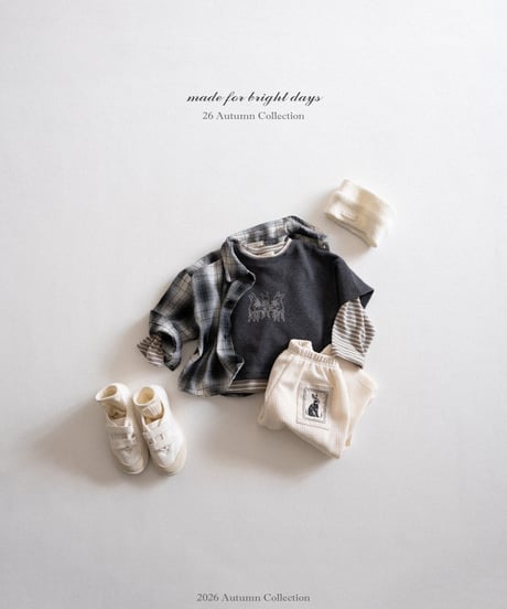 3[予約]anggo pretzel t-shirt
