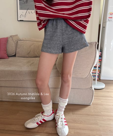 54[予約]matilda&lee knit short