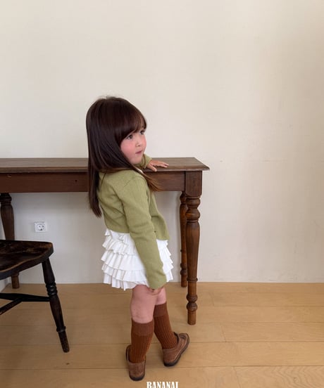 4[予約]BANANAJ honey cardigan