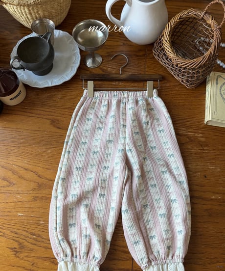 34[予約]marron peter pants(XS-L)
