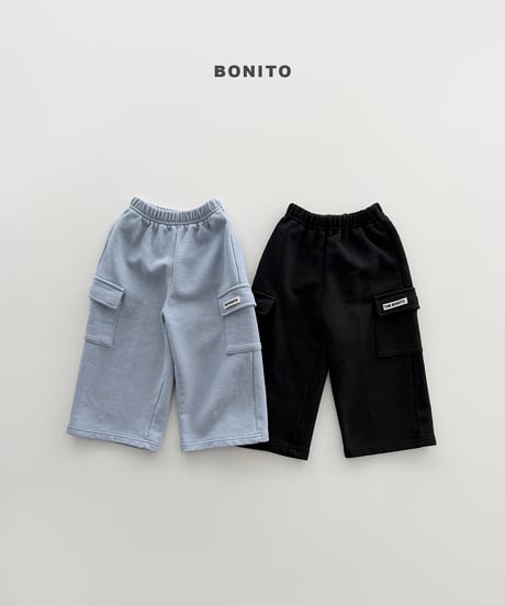 21[予約]bonito french terry cargo pants