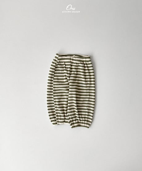 19[予約]onu waffle jogger pants