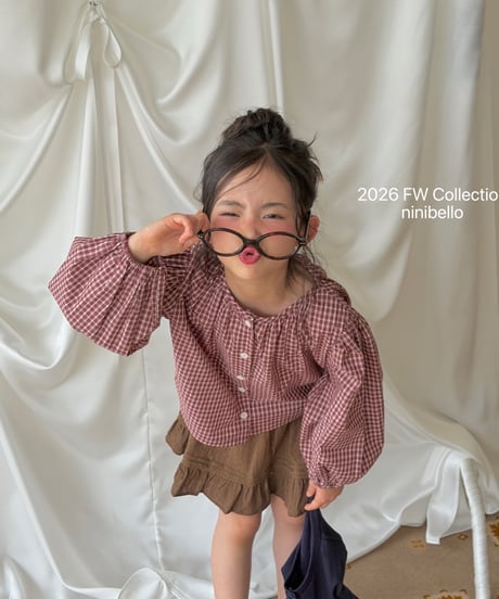 31[予約]ninibello corduroy skirt