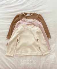 13[予約]petit&petit molly lace t