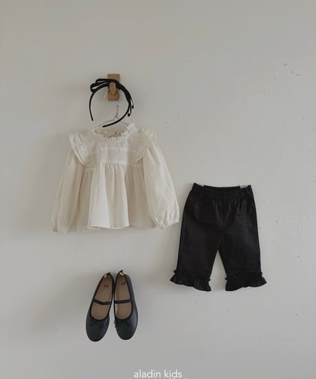 11[予約]aladin capri frill pants