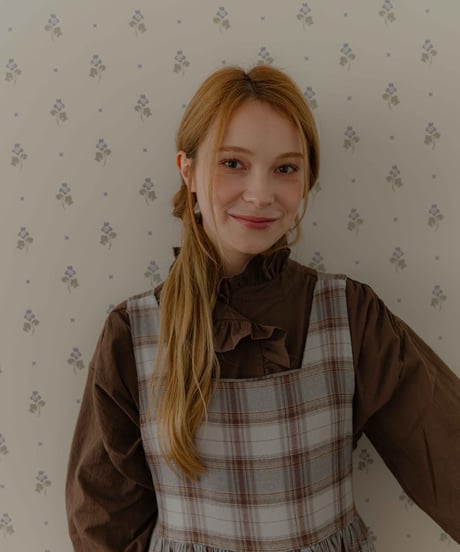 57[予約]OREN lea frill blouse(adult)