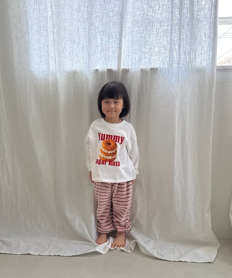 8[予約]nightbebe dounut long sleeve tee