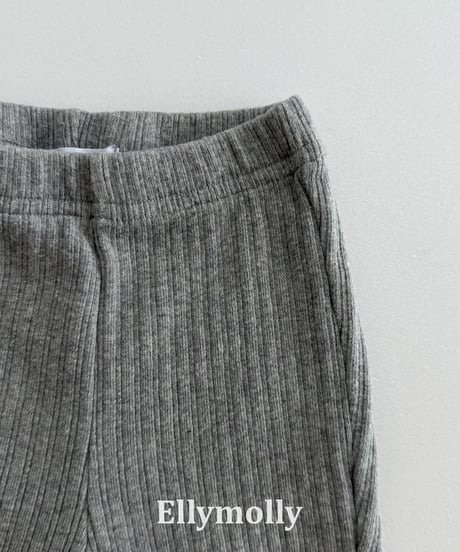 40[予約]ELLYMOLLY wicker bootcut