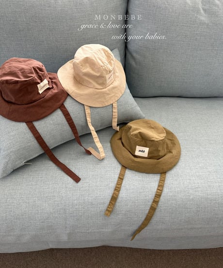 27[予約]monbebe caramel hat