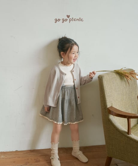 12[予約]go go picnic emily suspender skirt