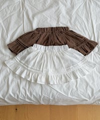 31[予約]ninibello corduroy skirt