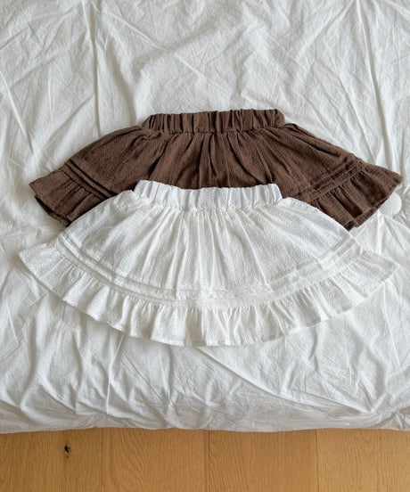 31[予約]ninibello corduroy skirt