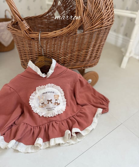 13[予約]marron toto hood shirt(XS-L)