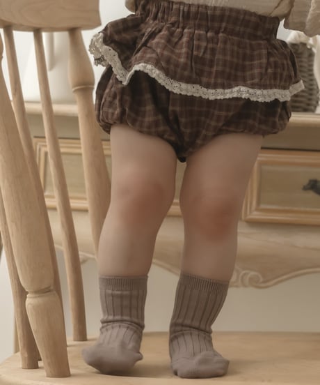 15[予約]mimi market check bloomer