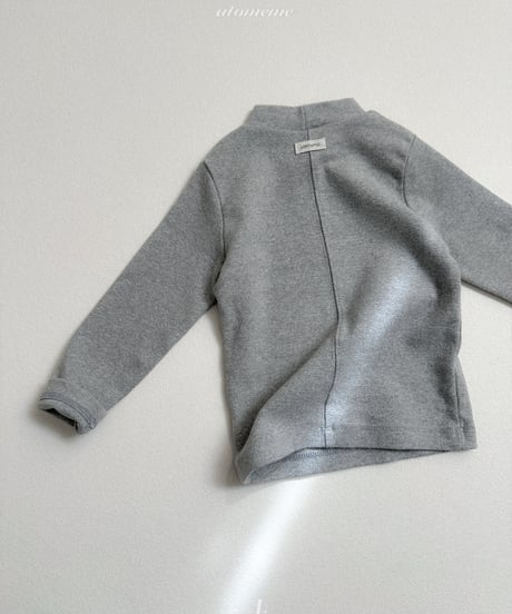 6[予約]atomeme plain turtleneck t-shirt