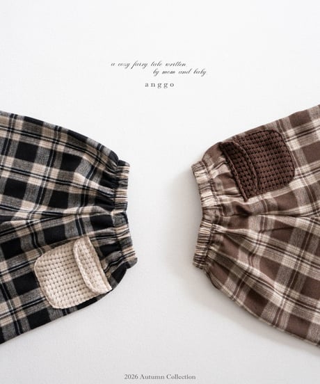 12[予約]anggo cookie pants