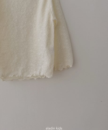 1[予約]aladin lace layer tee