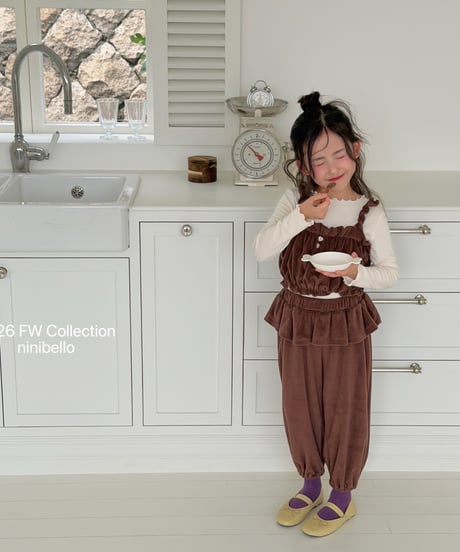 22[予約]ninibello arm terry bustier