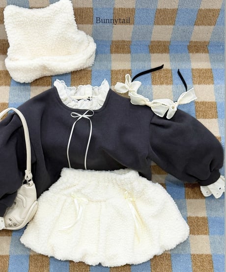 11[予約]bunnytail bunny balloon skirt