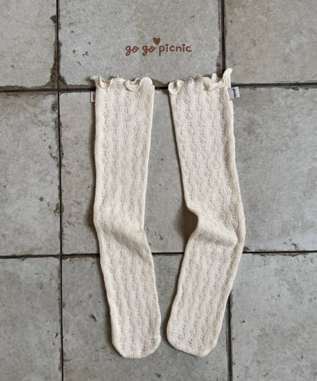 13[予約]go go picnic anna knee socks