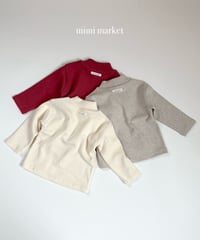 6[予約]mimi market peach turtleneck