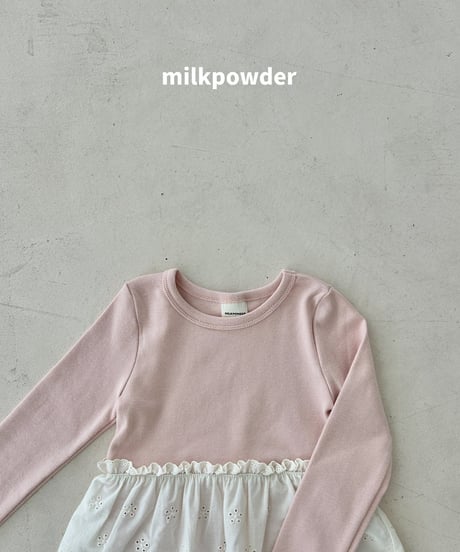 10[予約]milkpowder jane tee