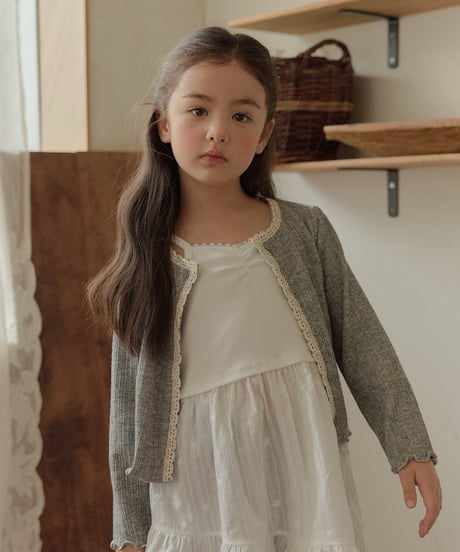 25[予約]melikey ballet frill sleeveless ops