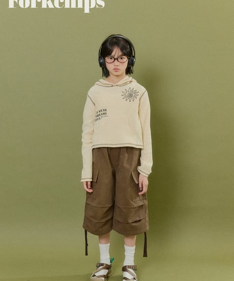 25[予約]FORKCHIPS flow bermuda pants