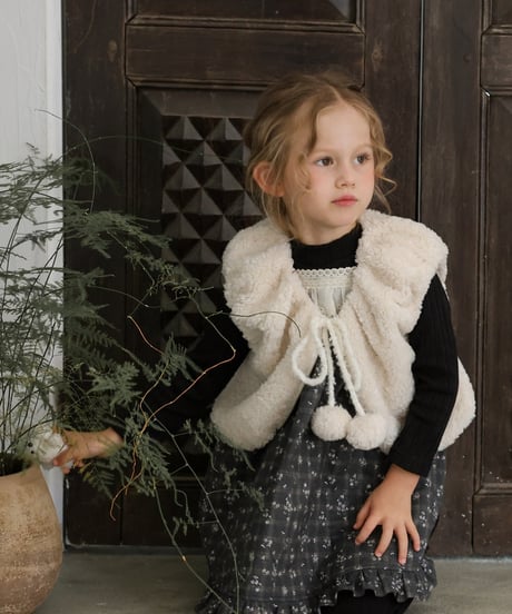 19[予約]FLO elle fur vest