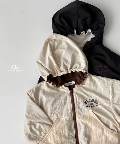 36[予約]onu vintage hooded jumper