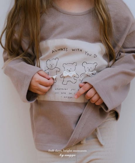 4[予約]anggo bear t-shirt