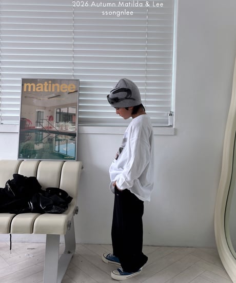 57[予約]matilda&lee string jogger pants