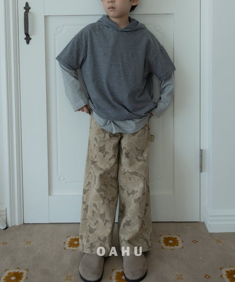 4[予約]oahu part short sleeve hoodie