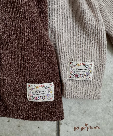 1[予約]go go picnic popo cardigan